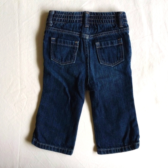 old navy boot-cut denim jeans 6-12 months baby girl - Picture 5 of 5